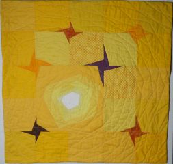 'Turnersmorningstar56', a wall quilt by Joy-Lily. Click to enlarge.