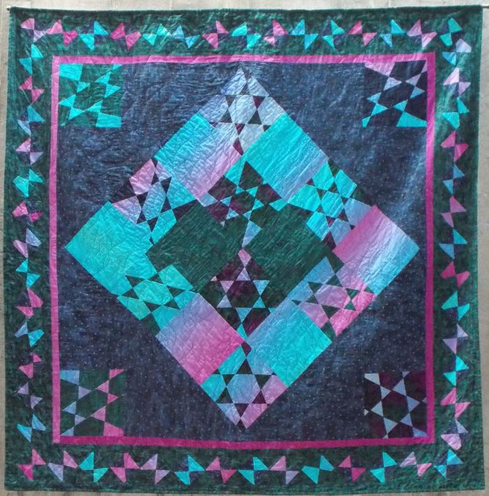 Quilt by Joy-Lily titled:Chanukah Nights. 