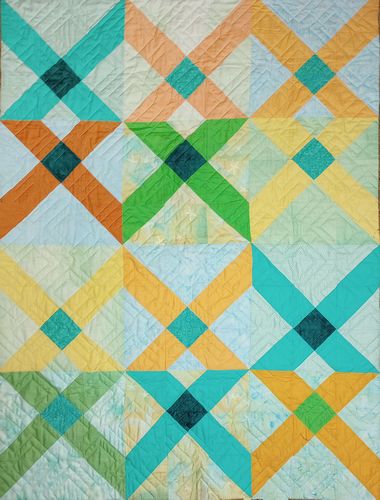 Quilt by Joy-Lily titled: Lattice Dance.