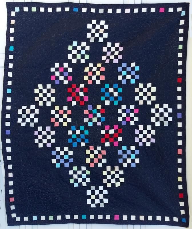 Quilt by Joy-Lily titled: Phosphenes. Click to enlarge.