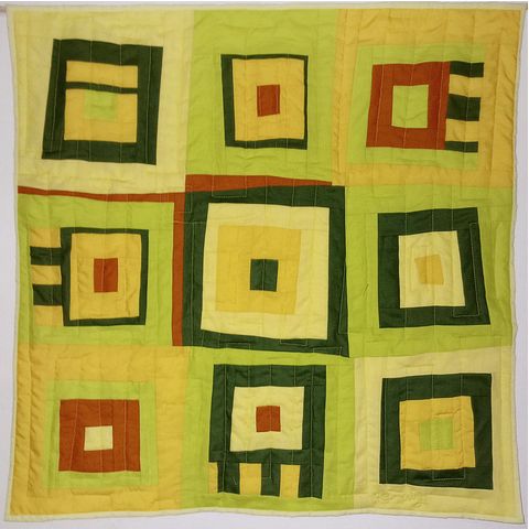 Quilt by Joy-Lily called 'Grounding the Cabins.' 