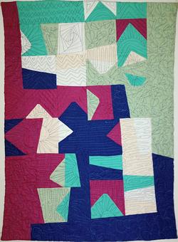 Quilt by Joy-Lily called 'Hilltown.' 