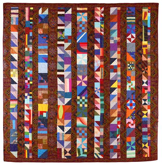 Quilt by Joy-Lily called 'Joy's Bend.' Click to enlarge.